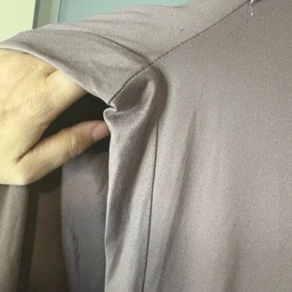 Born size large super soft Women's Pajama lounge Pants in Taupe straight leg - Picture 4 of 6